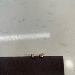 PAIR of Authentic Kendra Scott “Iva” Demi-Fine Stud Earrings